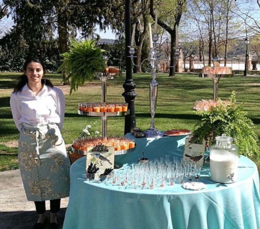 aperitivo de una boda